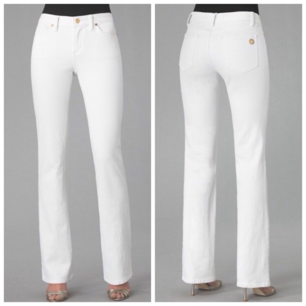 🌲 Tori burch white jeans
